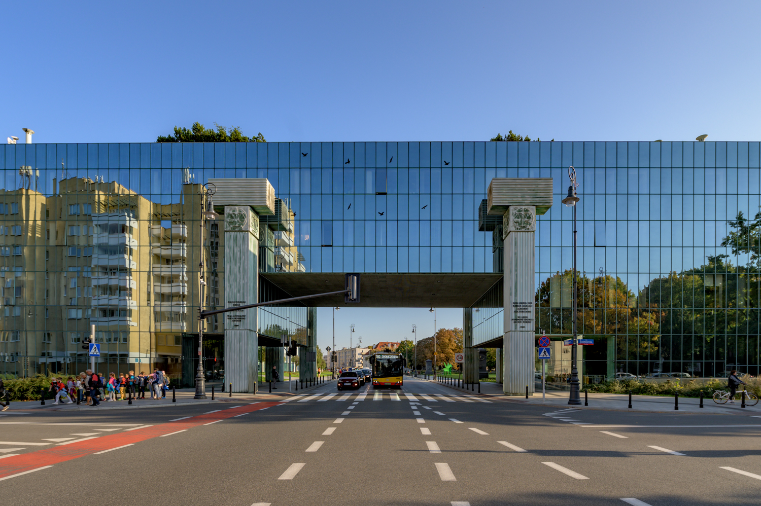 Zdjęcie architektury budynku Siedziba Sądu Najwyższego